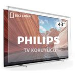 Levelglass Philips 43PUS6501 Uyumlu Tv Ekran Koruyucu