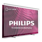 Levelglass Philips 48PUS7600 Uyumlu Tv Ekran Koruyucu