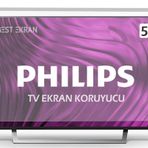 Levelglass Philips 50PUS6272 Uyumlu Tv Ekran Koruyucu