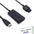 LEVELHIKE HDMI kablosu, Nintendo Gamecube, Nintendo 64 N64, Super Nintendo SNES (3'ü 1 arada), GameCube/SNES/N64 HDMI adaptörü, S-Video sinyal çıkışı (daha iyi video kalitesi), 4:3/16:9 anahtarlı HD dönüştürücü