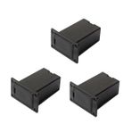 Levemolo 3 Paket Gitar Manyetiği Pil Kutuları - Gitar Manyetiği Değişimi Için 9v Pil