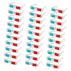 Levemolo 30'Lu Tek Kullanımlık Kağıt 3D Gözlük Paketi, Kırmızı Mavi Anaglyph Lensli Yetişkinler İçin Orta Boy Ve Hafif Ve Taşınabilir Filmler, 3D Oyunlar Ve Seyahat İçin Uygun