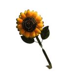Levemolo Dekoratif Çiçek Kancaları Retro Metal Kanca Reçine Duvar Askısı Duvar Sanatı Kanca Duvar Anahtarlık Ayçiçeği Duvar Sanatı Banyo Duvar Kancası Dekoratif Şapka Tavan 3 Boyutlu