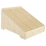 Levemolo Gözlü Ahşap Telefon Saklama Kutusu Çok Bölmeli Masaüstü Düzenleyici Ofis Okul İçin Taşınabilir Doğal Ahşap Malzeme Telefon Yönetim Kutusu