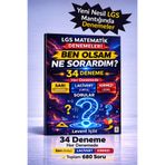 levent içöz BEN OLSAM NE SORARDIM 34 LÜ LGS MATEMATİK DENEMESİ