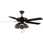 Levi Tavan Vantilatörü F690 Bronz - Antrasit - Koyu Kahve
