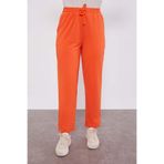 levidor Belli Lastikli Cepli Spor Pantolon, 1, 410018, Oranj, kadın