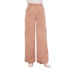 levidor Cep Detaylı Tesettür Pantolon, 44, 410073, Camel, Kadın