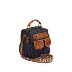levidor Çift Gözlü Fermuarlı Omuz Çantası, Standart, TYC5474D1B40809EB1DA4C300, Siyah, Kadın