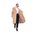 levidor Ekose Astarlı Trençkot, 44, TYC7D54B71F9ABDB00, Camel, Kadın