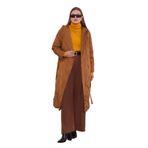 levidor Kapitone Maxi Boy Mont, 2, 560013, Kahve, Kadın