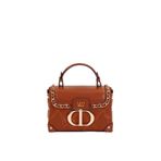 levidor Kapitone Zincirli El Çantası, Tek Beden, 930580, Camel, Kadın
