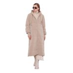 levidor Kapüşonlu Şişme Mont, 42, TYC75246497A3474AF4FA0000, Camel, Kadın