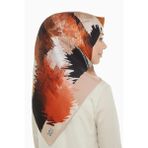 levidor Mat Siyah Twill Saf İpek Eşarp, Tek Ebat, Twill Saf İpek Eşarp, Sabit değer girilemez., Kadın, LVD.IPE.0477_C280