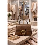 Levidor Mıknatıslı Açma Şık Tasarım Omuz Çantası Camel 930395