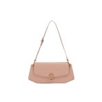 levidor Oval Gold Aksesuarlı Omuz Çantası, Standart, 930305, Pembe, Kadın