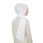 levidor Simli Şal V2241, 75 x 180, Atlantis, Beyaz, Kadın