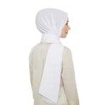 levidor Simli Şal V2241, 75 x 180, Atlantis, Beyaz, Kadın