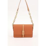 levidor TABA CAMEL Petek Desen Çift Renk Omuz Çantası, Standart, 930090, TABA CAMEL, Kadın