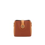 levidor Taba Camel Üç Bölmeli Omuz Çantası, Standart, 930167, Taba Camel, Kadın