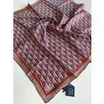 Levidor Tivil İpek Eşarp 4119-10 Pembe Karışık Desen