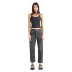 Levi's 501 Crop Jeans, Kadın Kot Pantolon, Black (0001), 27W / 26L