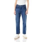 Levi's 501 Crop Jeans, Kadın Kot Pantolon, Dark Indigo (0005), 25W / 26L