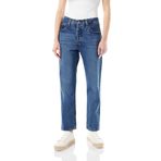 Levi's 501 Crop Jeans, Kadın Kot Pantolon, Dark Indigo (0005), 25W / 28L