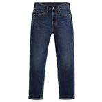 Levi's 501 Crop Kadın Jean, Dark Indigo - Worn In (0021), 24W/26L