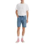 Levi's 501 Original Erkek Şort, Light Indigo - Worn In (0235), 34W / 9L