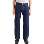 Levi's 501 Original Fit Jean Erkek Jean Pantolon, Dark Indigo - Flat Finish (0101), 33W / 32L