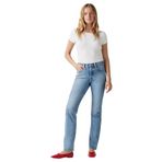 Levi's 501 Original Kadın Jean, Light Indigo - Worn In (0010), 30W/30L