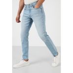 Levi's 512™ Slim Taper Erkek Jean Pantolon Günlük Kullanım İçin Açık Mavi %99 Pamuk - 31 - 32