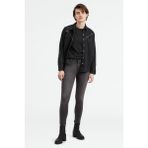 Levi's 710 Süper Skinny Jean Pantolon Kadın Jean, Siyah, 27W / 28L - 26 / 28