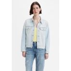 Levi's Cepli % 100 Pamuk Loose Fit Kot Ceket Bayan Kot Ceket 29944 - Açık Mavi