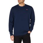 Levi's CORE NG CREW SWEATSHIRT DRESS BLUES Erkek Sweatshirt Mavi (Mavi 01) XXL