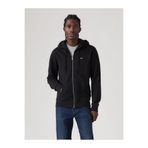 Levi's Core Zip Up Erkek Fermuarlı Kapüşonlu Siyah Sweatshirt A4915-0001