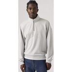 Levi's Erkek Bol Kesimli Yarım Fermuarlı Gri Sweatshirt - 005HS-0004