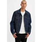 Levi's Erkek Denim Ceket: Klasik, Regular Fit, Uzun Kol, Günlük Kullanım