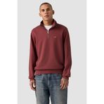Levi's Original Hm Zip Oxblood Kırmızı Erkek Fermuarlı Normal Fit Sweatshirt