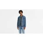 Levi's Oversize Erkek Denim Ceket - Günlük & Şık - İndigo