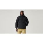 Levi's Rockridge Siyah Short Puffer Mont Erkek Regular Fit Uzun Kol Fermuarlı Casual Kullanım İçin