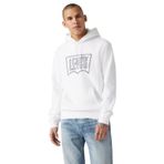 Levi's Standard Graphic Crew Sweatshirt, Erkek Sweatshirt, Whites (0010), L