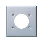 Leviton 84026 SS WP 2G PWR OUTLT 2.147 DELİK STD BOYUTU