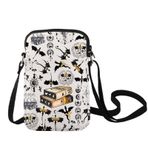 LEVLO Dördüncü kanat Crossbody çanta ejderha binici hediye demir alev ejderha binici omuzdan askili çanta dördüncü kanat kitap ürünleri, Dördüncü Kanat C Çantası