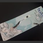 Levrek Lüfer Avcısı Çelik Telli Silikon Balık 6,5 cm Gri (3 Ad)
