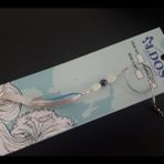 Levrek Lüfer Avcısı Çelik Telli Silikon Balık 6,5 cm Mavi (3 Ad)