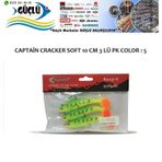 LEVREK TURNA SİLİKONU CAPTAIN CRACKER SOFT 10 CM 3 LÜ PK RENK : 5