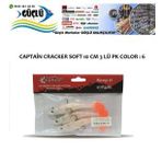 LEVREK TURNA SİLİKONU CAPTAIN CRACKER SOFT 10 CM 3 LÜ PK RENK : 6
