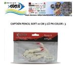 LEVREK TURNA SİLİKONU CAPTAIN PENCIL SOFT 10 CM 3 LÜ PK RENK : 3